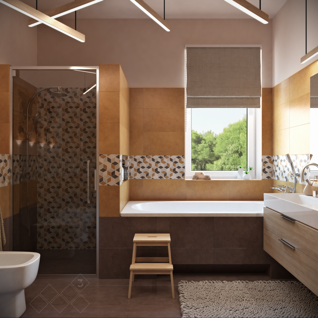 visualization interior design photo 3d bathroom Studiom3